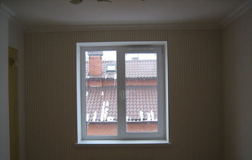 Пластиковое окно в комнату из двух створок - 900х1200 мм REHAU Euro 60