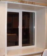 Пластикове вікно для котеджу - одна частина глуха, друга відкривається - 1500х1200 мм. Rehau Euro 60