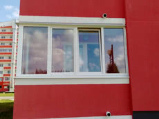 Балконная рама из Германии 1800х1500 REHAU EURO 60