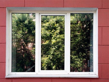 Пластикове вікно для котеджу з трьох половин - 1500х1500 мм (Кременець)