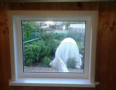 Немецкие окна Rehau по доступной цене - 90х120 см (ШхВ). Борислав