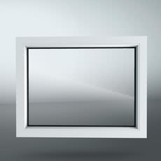 ПВХ глухое окно Рехау - немецкое качество - 140х70 см (ВхШ). Борисполь