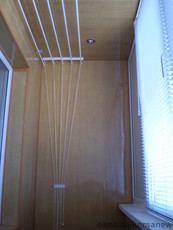 Внутренняя отделка балкона 8