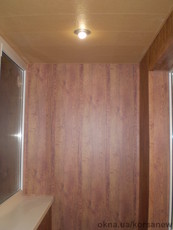 Внутренняя отделка балкона 6