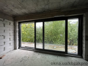 Розсувні терасі двері з алюмінію &mdash; КОЗАК ПРО