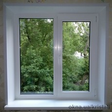 Бюджетное окно, 1300 х 1400