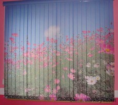 Фотопечать на вертикальные жалюзи
