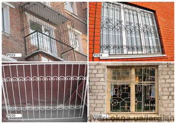 Решётки на окна, лоджии, балконы Решётки на окна, лоджии, балконы