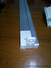 Крепление порога алюминиевого