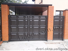 Филенчатые ворота