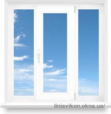 Металлопластиковое окно 1100x1350 из профиля OPEN TECK DE-LUXс фурнитурой МАСО