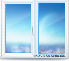 Вікно 1100x1350 з профілю REHAU, МАСО фурнітура, двокамерний склопакет енергозберігаючим напиленням