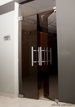 Скляні міжкімнатні двері