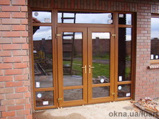 Металлопластиковые входные двери