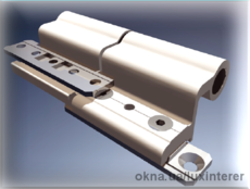 Петля дверная усиленная