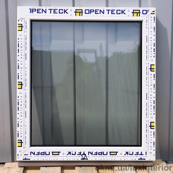 Вікно металопластикове, OPEN TECK De-Lux 60мм, глухе.