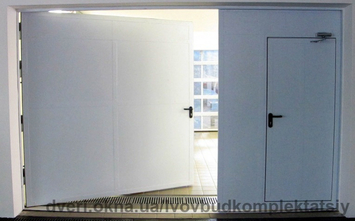 Ворота протипожежні розпашні