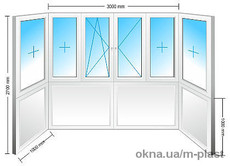 Балконы под ключ