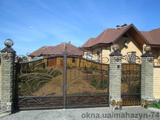 Кованые ворота, перила, решетки, мангалы