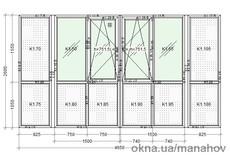 Французкий Балкон 4,8 м. *2,7 м. за 31000 руб. (Всё Включено)