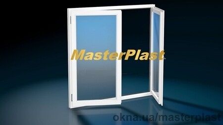 Вікна ПВХ Дві стулки