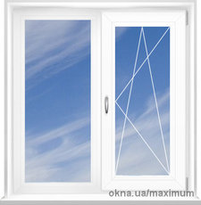 Окно двухстворчатое WDS 400