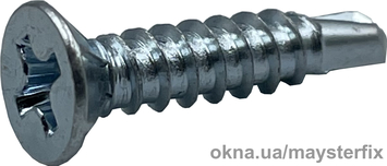 Self-tapping window screw 3,9x19 with notches (pack of 1000 pcs.)