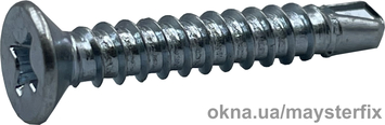 Self-tapping window screw 3.9x25 (pack of 1000 pcs.)