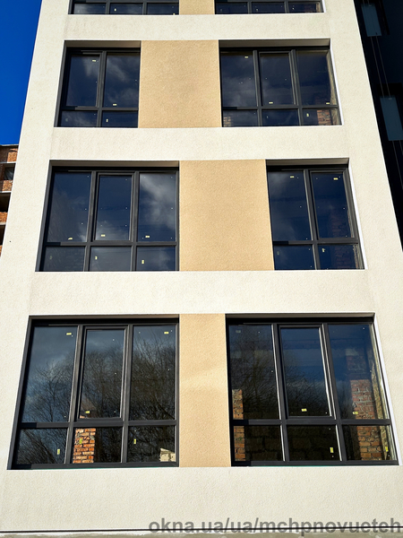 Оконные конструкции из металлопластикового профиля