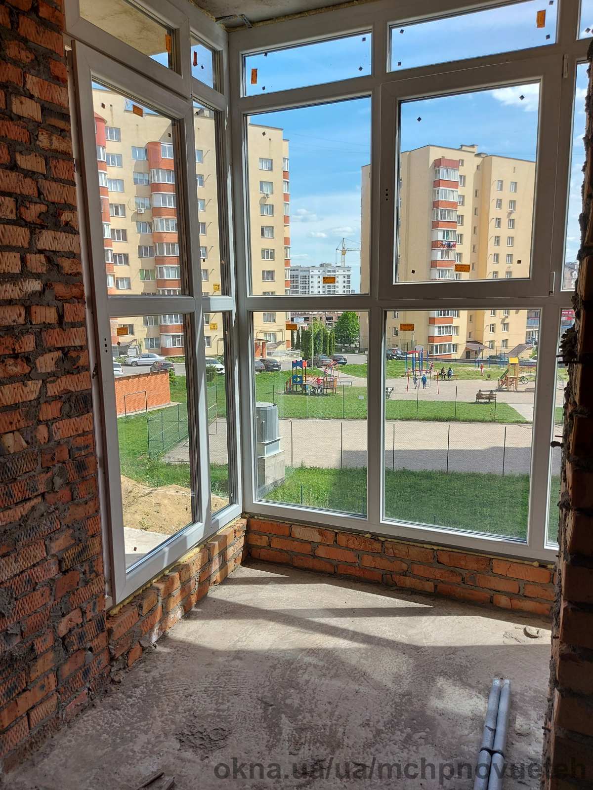 Віконні конструкції з металопластиковим профілем
