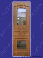 РОЗПРОДАЖ 24 мм Сендвіч панель: Рубін Р-03 (зол. дуб 2-х сторонній). Скло - тоноване. Розміри - 560*1835 мм*24мм