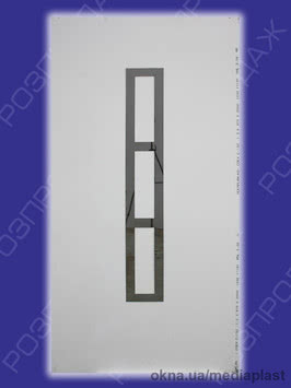 Сендвіч панель: сендвіч панель дверна з нержавіючим металом. 32мм
