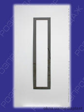 Сендвіч панель 1: сендвіч панель дверна з нержавіючим металом. 32мм