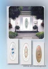 Сендвич панели дверные модель Янтарь