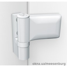 Дверная петля Dr.Hahn KT - SV Band ПВХ 80 кг. 15-20mm, белая