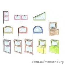 Фрамужные открыватели Hautau Primat коричневый ср. бронза