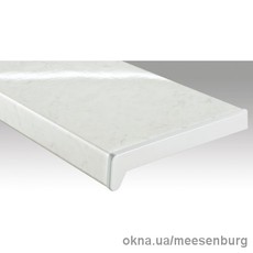 Подоконник Möller LD-40 400 мм карарский мрамор-глянец (м.п.)