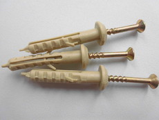 Дюбель с ударным шурупом 6х40 грибок эконом 100 шт