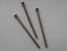 Шуруп универсальный 5,0х100/60 Pozi CSK цинк желтый