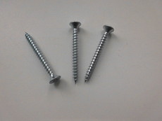 Шуруп универсальный 6,0х60 Pozi CSK цинк белый