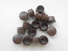 Заглушка 17,5х13 темно-коричневая