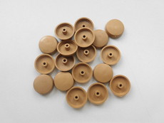 Заглушка для рамного анкера 17,5х5,5 светло-коричневая