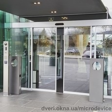 Комплект контроллер автоматических раздвижных дверей с brushless двигателем