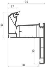 Раздвижные двери Verto-Slide в Одессе