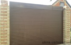 Цены на гаражные роллеты с автоматикой