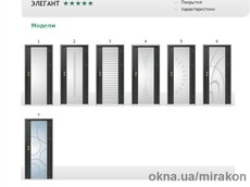 Стеклянные межкомнатные двери VERTO Элегант (ВЕРТО) в Одессе