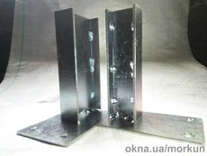 Кронштейн оцинкованный оконный