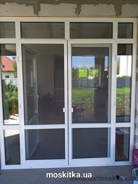 Москитная сетка на двери Премиум