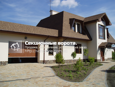 Секционные ворота на заказ в Киеве и области.