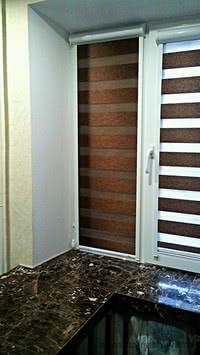 Рулонные шторы День-Ночь